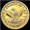 Image 2 : 1893 $2.50 Gold Quarter Eagle CLOSELY UNCIRCULATED