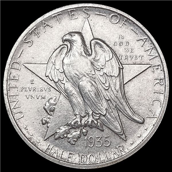 1935 Texas Half Dollar CLOSELY UNCIRCULATED