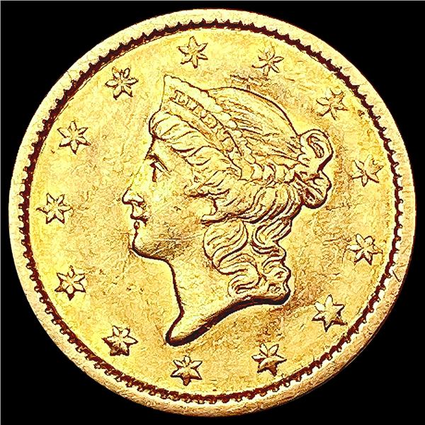 1853 Rare Gold Dollar UNCIRCULATED
