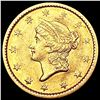 Image 1 : 1853 Rare Gold Dollar UNCIRCULATED