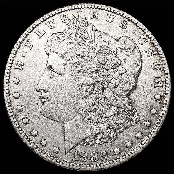 1882-CC Morgan Silver Dollar NEARLY UNCIRCULATED