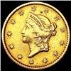 Image 1 : 1851 Rare Gold Dollar CLOSELY UNCIRCULATED
