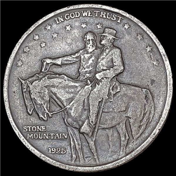 1925 Stone Mountain Half Dollar LIGHTLY CIRCULATED