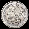 Image 1 : 1868 Nickel Three Cent UNCIRCULATED