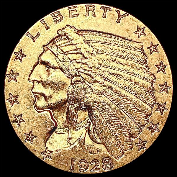 1928 $2.50 Gold Quarter Eagle UNCIRCULATED