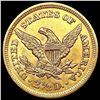 Image 2 : 1855 $2.50 Gold Quarter Eagle UNCIRCULATED