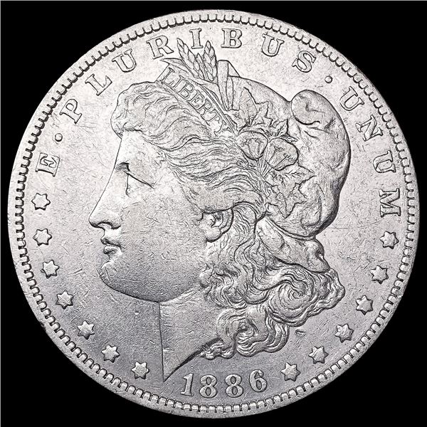 1886-O Morgan Silver Dollar ABOUT UNCIRCULATED