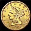Image 1 : 1904 $2.50 Gold Quarter Eagle UNCIRCULATED