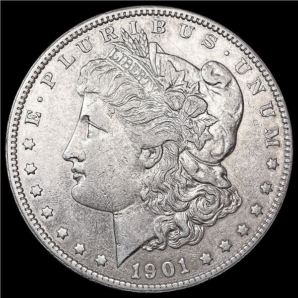1901-S Morgan Silver Dollar NEARLY UNCIRCULATED