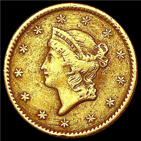 1849 Rare Gold Dollar LIGHTLY CIRCULATED