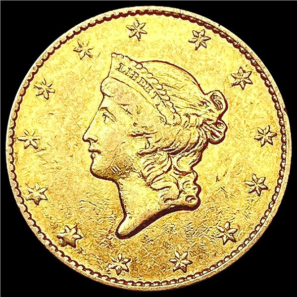 1849 Rare Gold Dollar CLOSELY UNCIRCULATED