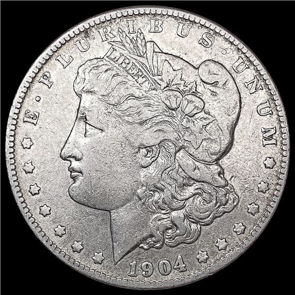 1904-S Morgan Silver Dollar LIGHTLY CIRCULATED