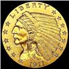 Image 1 : 1911 $2.50 Gold Quarter Eagle CLOSELY UNCIRCULATED