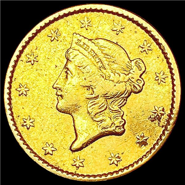 1850 Rare Gold Dollar CLOSELY UNCIRCULATED