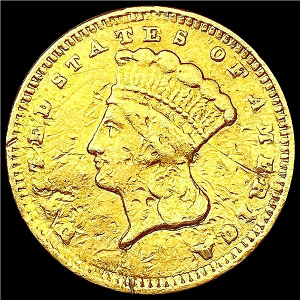 1874 Rare Gold Dollar LIGHTLY CIRCULATED