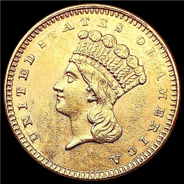 1861 Rare Gold Dollar UNCIRCULATED