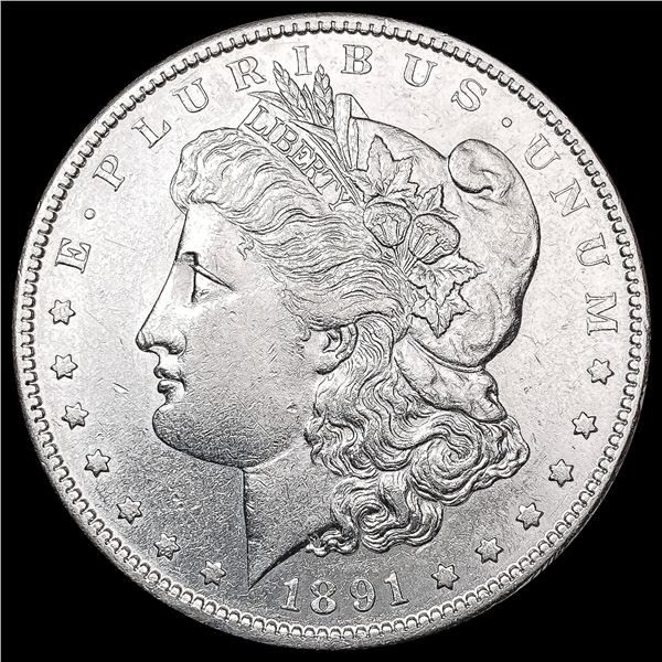 1891-S Morgan Silver Dollar CLOSELY UNCIRCULATED
