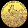 Image 2 : 1915 $2.50 Gold Quarter Eagle UNCIRCULATED