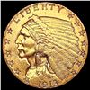 Image 1 : 1913 $2.50 Gold Quarter Eagle UNCIRCULATED