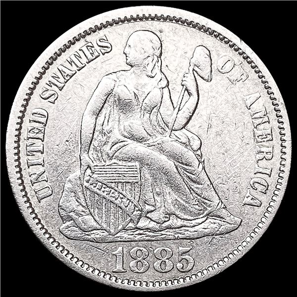 1885 Seated Liberty Dime UNCIRCULATED