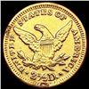 Image 2 : 1907 $2.50 Gold Quarter Eagle NEARLY UNCIRCULATED