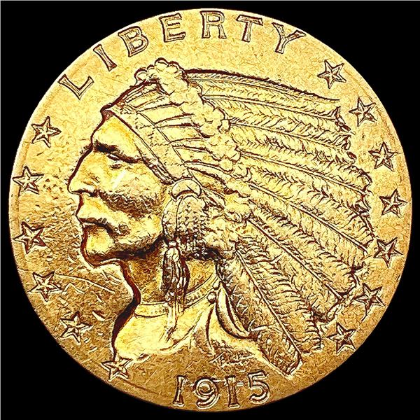 1915 $2.50 Gold Quarter Eagle UNCIRCULATED