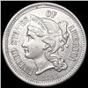 Image 1 : 1865 Nickel Three Cent UNCIRCULATED