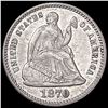 Image 1 : 1870 Seated Liberty Half Dime NEARLY UNCIRCULATED