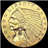 Image 1 : 1913 $2.50 Gold Quarter Eagle UNCIRCULATED