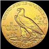 Image 2 : 1908 $2.50 Gold Quarter Eagle LIGHTLY CIRCULATED