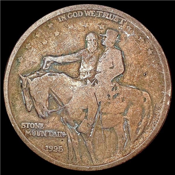 1925 Stone Mountain Half Dollar LIGHTLY CIRCULATED