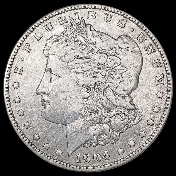 1904-S Morgan Silver Dollar LIGHTLY CIRCULATED