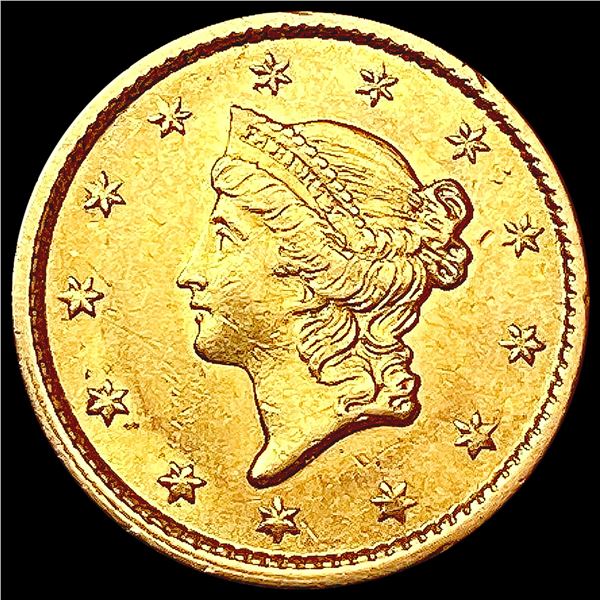 1853 Rare Gold Dollar UNCIRCULATED