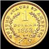 Image 2 : 1853 Rare Gold Dollar UNCIRCULATED