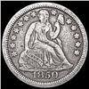 Image 1 : 1850 Seated Liberty Dime NICELY CIRCULATED