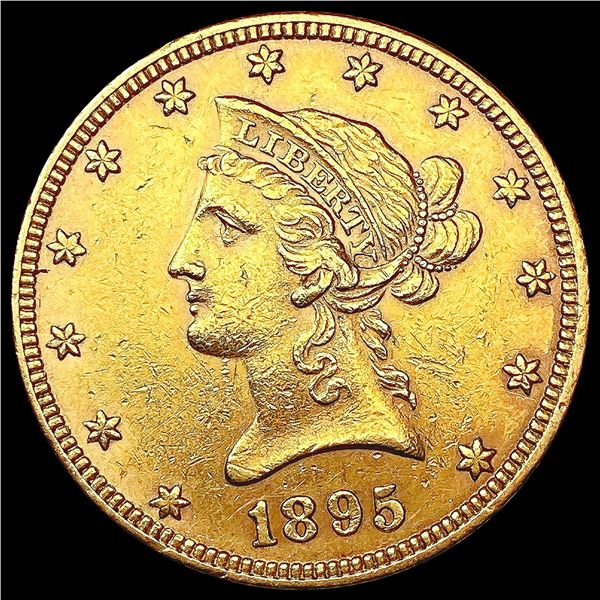 1895 $10 Gold Eagle CLOSELY UNCIRCULATED