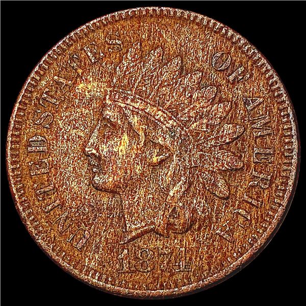 1871 Indian Head Cent CLOSELY UNCIRCULATED
