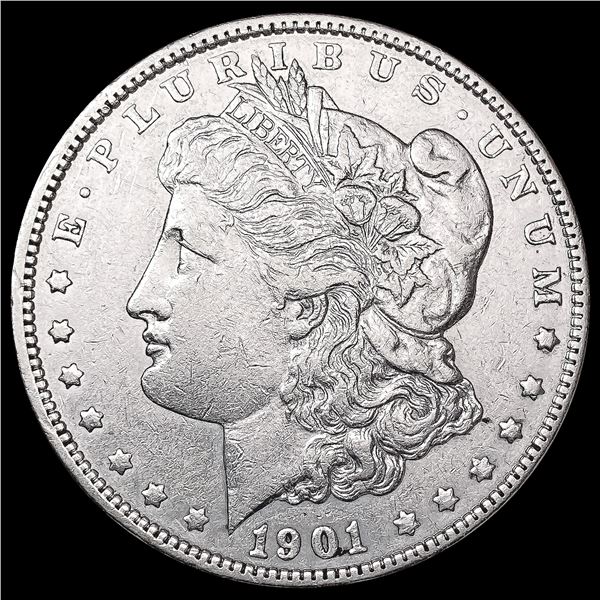 1901 Morgan Silver Dollar CLOSELY UNCIRCULATED