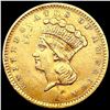 Image 1 : 1856 Rare Gold Dollar HIGH GRADE