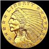 Image 1 : 1913 $2.50 Gold Quarter Eagle CLOSELY UNCIRCULATED