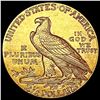 Image 2 : 1913 $2.50 Gold Quarter Eagle CLOSELY UNCIRCULATED