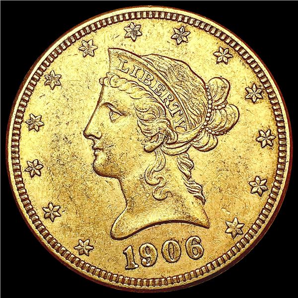 1906-D $10 Gold Eagle UNCIRCULATED