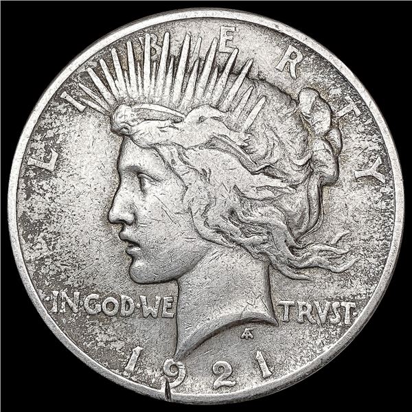 1921 Silver Peace Dollar LIGHTLY CIRCULATED
