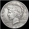 Image 1 : 1921 Silver Peace Dollar LIGHTLY CIRCULATED