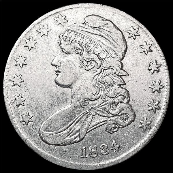 1834 Capped Bust Half Dollar CLOSELY UNCIRCULATED
