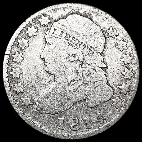 1814 Capped Bust Dime NICELY CIRCULATED