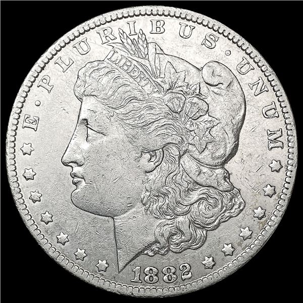 1882-CC Morgan Silver Dollar NEARLY UNCIRCULATED