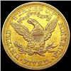 Image 2 : 1880 $5 Gold Half Eagle CLOSELY UNCIRCULATED