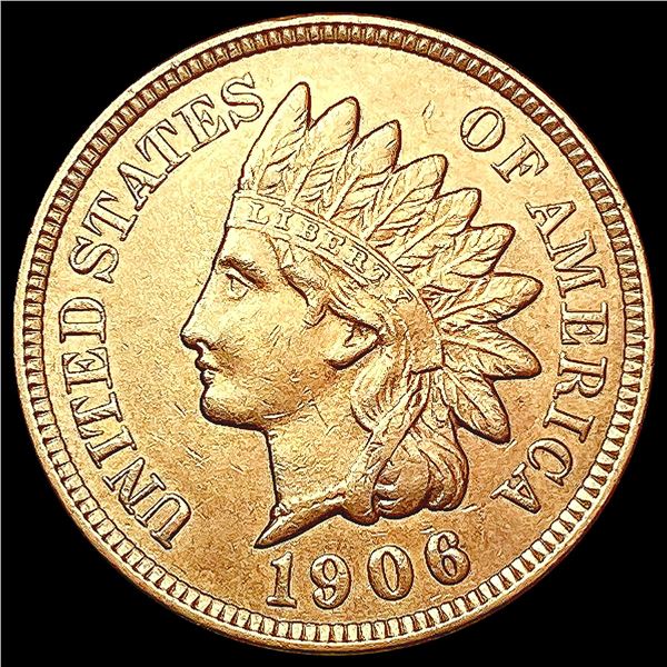 1906 RED Indian Head Cent GEM BU