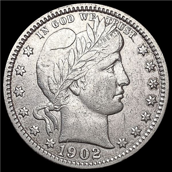 1902 Barber Quarter CLOSELY UNCIRCULATED